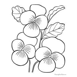 Página para colorir: flores (Natureza) #155085 - Páginas para Colorir Imprimíveis Gratuitamente