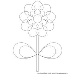 Página para colorir: flores (Natureza) #155119 - Páginas para Colorir Imprimíveis Gratuitamente