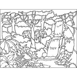 Página para colorir: Floresta (Natureza) #157061 - Páginas para Colorir Imprimíveis Gratuitamente