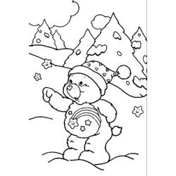 Página para colorir: Inverno (Natureza) #164477 - Páginas para Colorir Imprimíveis Gratuitamente