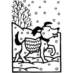 Página para colorir: Inverno (Natureza) #164536 - Páginas para Colorir Imprimíveis Gratuitamente