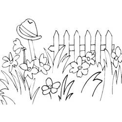 Página para colorir: Jardim (Natureza) #166328 - Páginas para Colorir Imprimíveis Gratuitamente