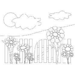Página para colorir: Jardim (Natureza) #166347 - Páginas para Colorir Imprimíveis Gratuitamente