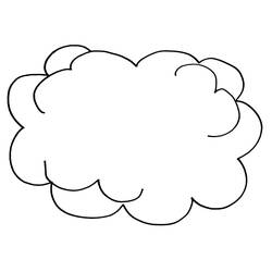 Página para colorir: Nuvem (Natureza) #157318 - Páginas para Colorir Imprimíveis Gratuitamente