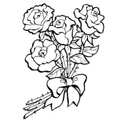 Página para colorir: rosas (Natureza) #162015 - Páginas para Colorir Imprimíveis Gratuitamente