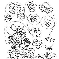 Página para colorir: Temporada de primavera (Natureza) #164812 - Páginas para Colorir Imprimíveis Gratuitamente