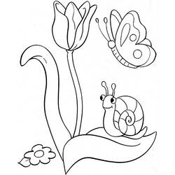 Página para colorir: Tulipa (Natureza) #161643 - Páginas para Colorir Imprimíveis Gratuitamente