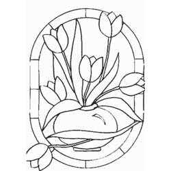 Página para colorir: Tulipa (Natureza) #161663 - Páginas para Colorir Imprimíveis Gratuitamente