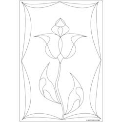 Página para colorir: Tulipa (Natureza) #161735 - Páginas para Colorir Imprimíveis Gratuitamente