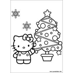 Página para colorir: árvore de Natal (Objetos) #167466 - Páginas para Colorir Imprimíveis Gratuitamente