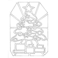 Página para colorir: árvore de Natal (Objetos) #167564 - Páginas para Colorir Imprimíveis Gratuitamente
