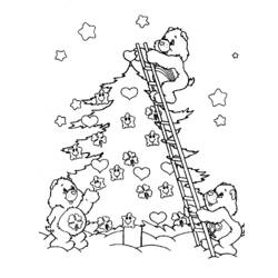 Página para colorir: árvore de Natal (Objetos) #167578 - Páginas para Colorir Imprimíveis Gratuitamente