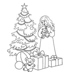 Página para colorir: árvore de Natal (Objetos) #167618 - Páginas para Colorir Imprimíveis Gratuitamente