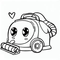 Desenhos para colorir: Aspirador - Páginas para Colorir Imprimíveis Gratuitamente