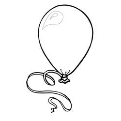 Desenhos para colorir: Balão - Páginas para Colorir Imprimíveis Gratuitamente