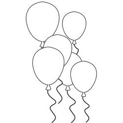 Página para colorir: Balão (Objetos) #184813 - Páginas para Colorir Imprimíveis Gratuitamente