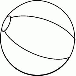 Desenho Bola de Praia (Objetos) #207065 para imprimir e colorir