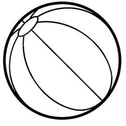 Desenho Bola de Praia (Objetos) #207072 para imprimir e colorir