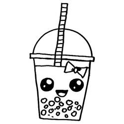 Desenho Bubble Tea (Objetos) #221526 para imprimir e colorir
