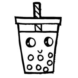 Desenho Bubble Tea (Objetos) #221528 para imprimir e colorir