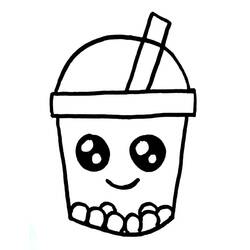 Desenho Bubble Tea (Objetos) #221531 para imprimir e colorir