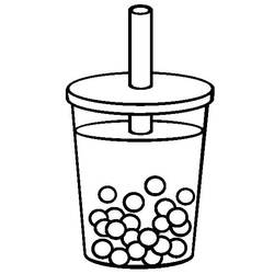 Desenho Bubble Tea (Objetos) #221534 para imprimir e colorir