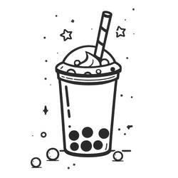 Desenho Bubble Tea (Objetos) #221539 para imprimir e colorir