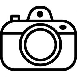 Desenhos para colorir: Câmera Fotográfica - Páginas para Colorir Imprimíveis Gratuitamente
