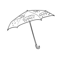 Desenho Guarda-chuva (Objetos) #172755 para imprimir e colorir