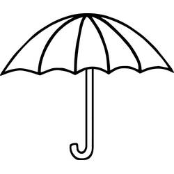 Desenho Guarda-chuva (Objetos) #172760 para imprimir e colorir
