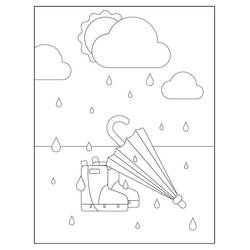 Desenho Guarda-chuva (Objetos) #172769 para imprimir e colorir