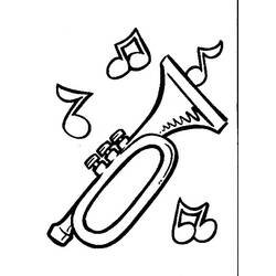 Página para colorir: Instrumentos musicais (Objetos) #167116 - Páginas para Colorir Imprimíveis Gratuitamente