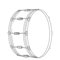 Página para colorir: Instrumentos musicais (Objetos) #167171 - Páginas para Colorir Imprimíveis Gratuitamente