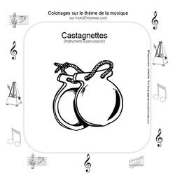 Página para colorir: Instrumentos musicais (Objetos) #167184 - Páginas para Colorir Imprimíveis Gratuitamente