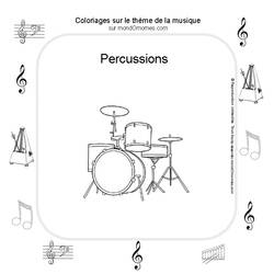 Página para colorir: Instrumentos musicais (Objetos) #167191 - Páginas para Colorir Imprimíveis Gratuitamente