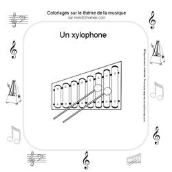 Página para colorir: Instrumentos musicais (Objetos) #167239 - Páginas para Colorir Imprimíveis Gratuitamente