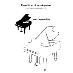 Página para colorir: Instrumentos musicais (Objetos) #167400 - Páginas para Colorir Imprimíveis Gratuitamente