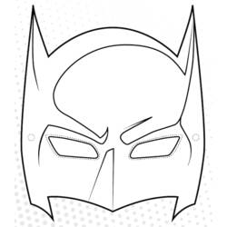 Página para colorir: Máscara (Objetos) #120567 - Páginas para Colorir Imprimíveis Gratuitamente
