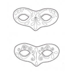 Desenho Máscara (Objetos) #172652 para imprimir e colorir