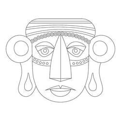 Desenho Máscara (Objetos) #172694 para imprimir e colorir