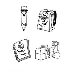 Página para colorir: Material Escolar (Objetos) #118262 - Páginas para Colorir Imprimíveis Gratuitamente
