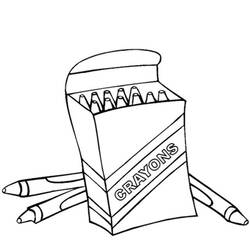 Página para colorir: Material Escolar (Objetos) #118290 - Páginas para Colorir Imprimíveis Gratuitamente