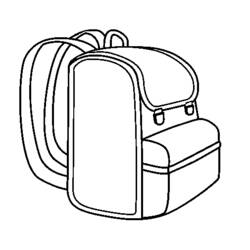 Página para colorir: Material Escolar (Objetos) #118303 - Páginas para Colorir Imprimíveis Gratuitamente