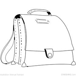 Página para colorir: Material Escolar (Objetos) #118563 - Páginas para Colorir Imprimíveis Gratuitamente