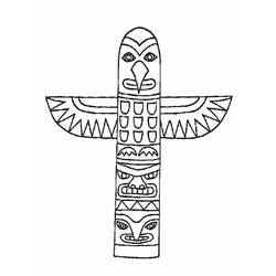 Desenhos para colorir: Totem - Páginas para Colorir Imprimíveis Gratuitamente