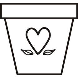 Desenho Vaso de Flores (Objetos) #221278 para imprimir e colorir