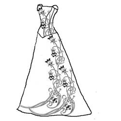 Desenho Vestido (Objetos) #186208 para imprimir e colorir