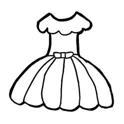 Desenho Vestido (Objetos) #186225 para imprimir e colorir