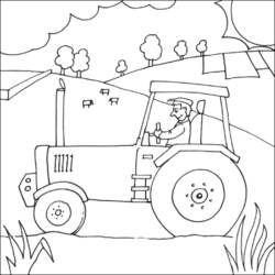 Página para colorir: Agricultor (Ofícios e Profissões) #96244 - Páginas para Colorir Imprimíveis Gratuitamente