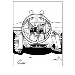 Página para colorir: Astronauta (Ofícios e Profissões) #87645 - Páginas para Colorir Imprimíveis Gratuitamente